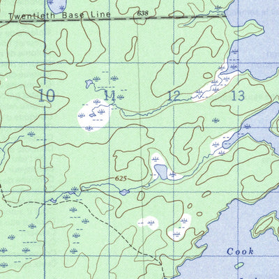Natural Resources Canada Pikwitonei, MB (063P11 CanMatrix) digital map