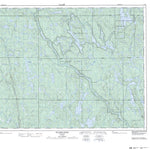 Natural Resources Canada Pilgrim Creek, ON (041P02 CanMatrix) digital map