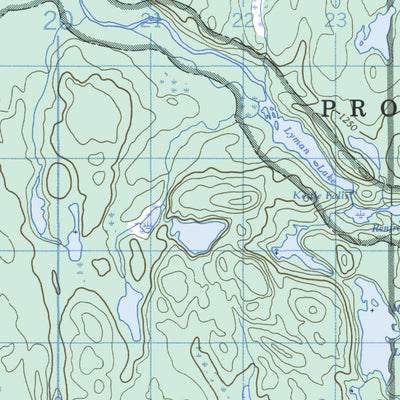 Natural Resources Canada Pilgrim Creek, ON (041P02 CanMatrix) digital map
