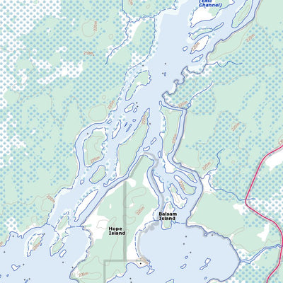 Natural Resources Canada Pine Creek, MB (063I04 Toporama) digital map