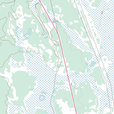 Natural Resources Canada Pine Lake, MB (063B02 Toporama) digital map