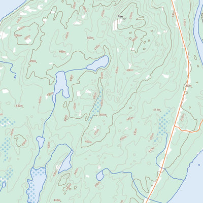 Natural Resources Canada Pinehouse Lake, SK (073O10 Toporama) digital map