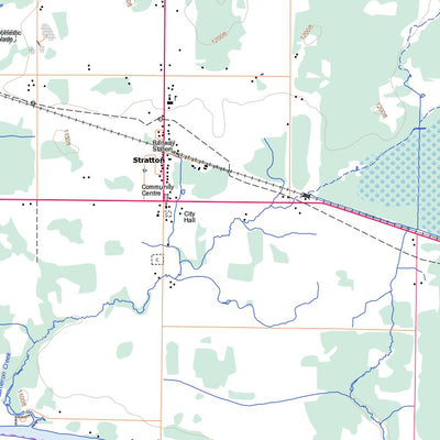 Natural Resources Canada Pinewood, ON (052D09 Toporama) digital map
