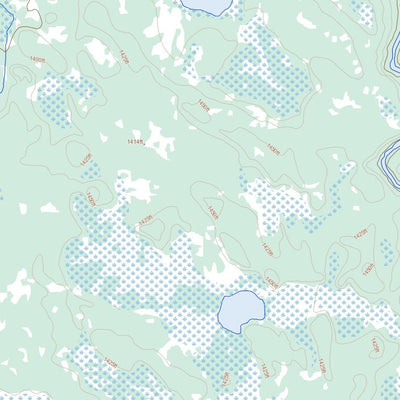 Natural Resources Canada Pisew Lake (073O01 Toporama) digital map