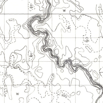 Natural Resources Canada Pisew Lake, SK (073O01 CanMatrix) digital map