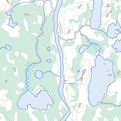 Natural Resources Canada Pitok River, NU (066N11 Toporama) digital map