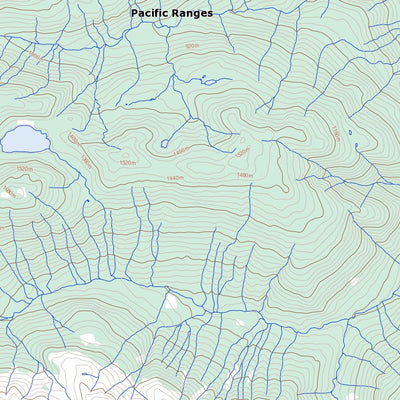 Natural Resources Canada Pitt River (092G10 Toporama) digital map
