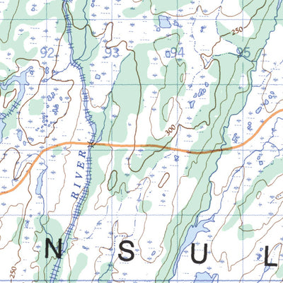 Natural Resources Canada Placentia, NL (001N04 CanMatrix) digital map