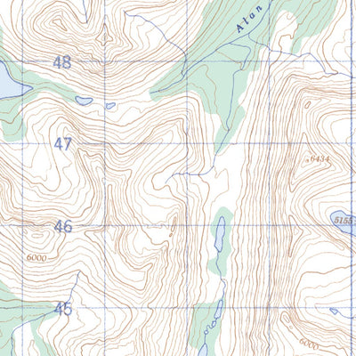Natural Resources Canada Plate Lake, BC (104O15 CanMatrix) digital map