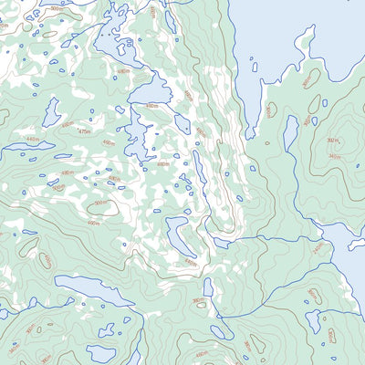 Natural Resources Canada Pocket Knife Lake, NL (013K06 Toporama) digital map