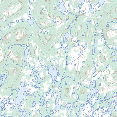 Natural Resources Canada Point Enragée, NL (001M06 Toporama) digital map