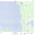 Natural Resources Canada Point Laronde, MB (063B12 CanMatrix) digital map