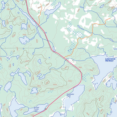Natural Resources Canada Point Leamington, NL (002E06 Toporama) digital map
