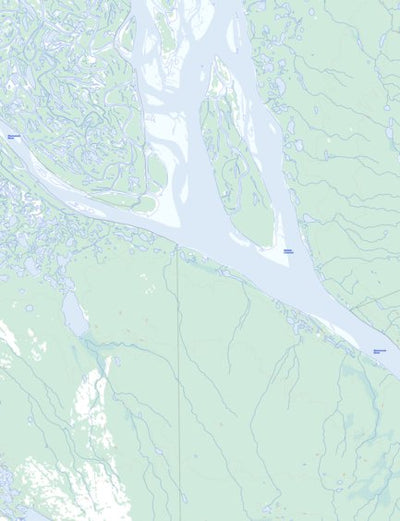 Natural Resources Canada Point Separation, NT (106M09 Toporama) digital map