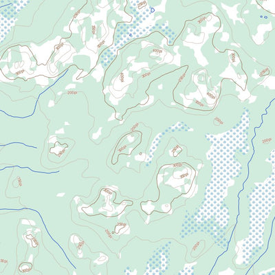 Natural Resources Canada Pointe Du Bois Brûlé, NU (032M10 Toporama) digital map