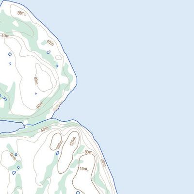 Natural Resources Canada Pointe Pamialluk, NU (034F07 Toporama) digital map
