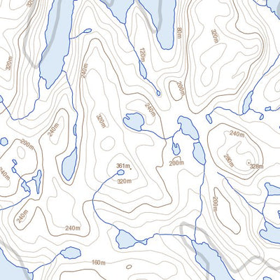 Natural Resources Canada Popham Bay (026A07 Toporama) digital map
