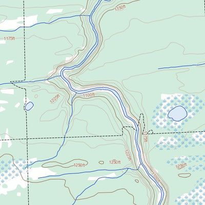 Natural Resources Canada Poplar River, NT (095H03 Toporama) digital map
