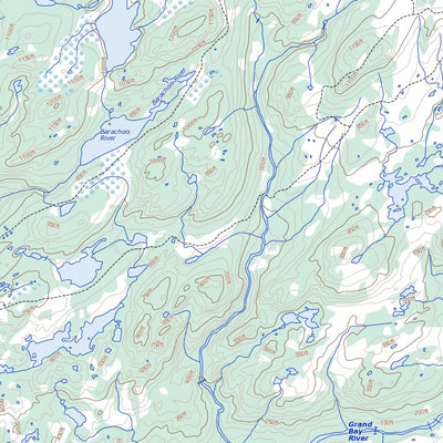 Natural Resources Canada Port Aux Basques, NL (011O11 Toporama) digital map