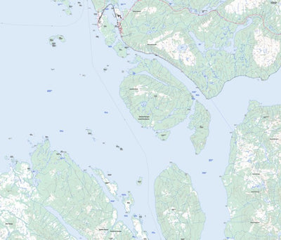 Natural Resources Canada Port Edward, BC (103J01 Toporama) digital map