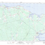 Natural Resources Canada Port Elgin, NB (021I01 CanMatrix) digital map