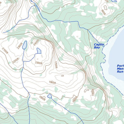 Natural Resources Canada Port Manvers Run, NL (014C13 Toporama) digital map