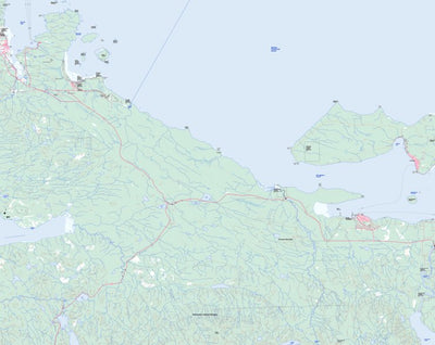Natural Resources Canada Port Mcneill (092L11 Toporama) digital map