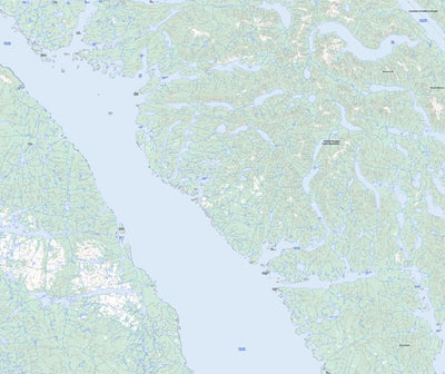 Natural Resources Canada Port Stephens, BC (103H05 Toporama) digital map