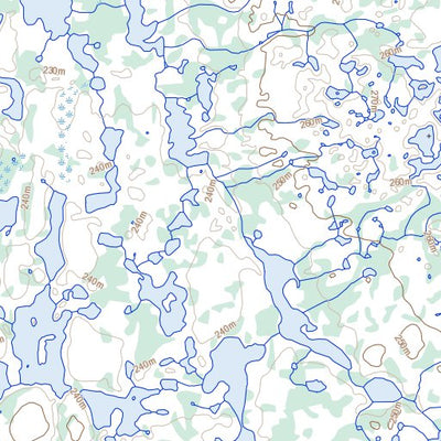 Natural Resources Canada Portage Rapids, NU (065B09 Toporama) digital map