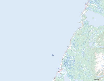 Natural Resources Canada Portland Creek, NL (012I04 Toporama) digital map