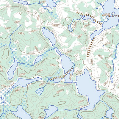 Natural Resources Canada Portman Lake (075C03 Toporama) digital map