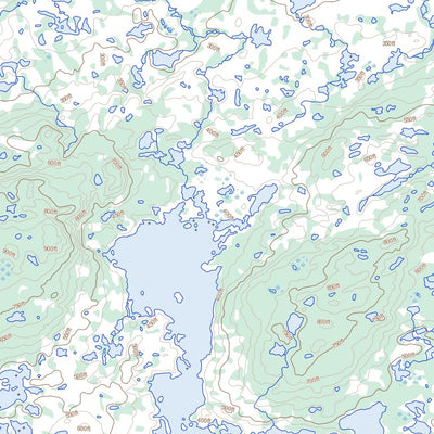 Natural Resources Canada Post Hill, NL (013J13 Toporama) digital map