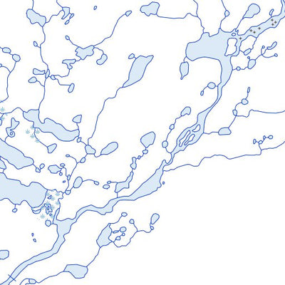 Natural Resources Canada Post River, NU (046B06 Toporama) digital map