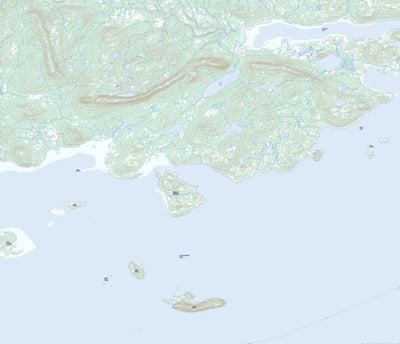 Natural Resources Canada Pottles Bay, NL (013I05 Toporama) digital map
