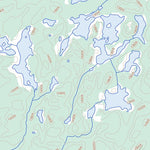 Natural Resources Canada Powder Lake (075F03 Toporama) digital map