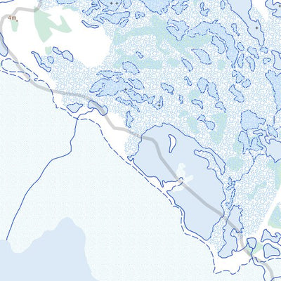 Natural Resources Canada Prairie Point, NU (045O14 Toporama) digital map