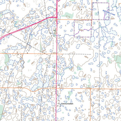 Natural Resources Canada Prince Albert, SK (073H04 Toporama) digital map