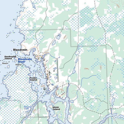 Natural Resources Canada Princess Harbour, MB (062P15 Toporama) digital map