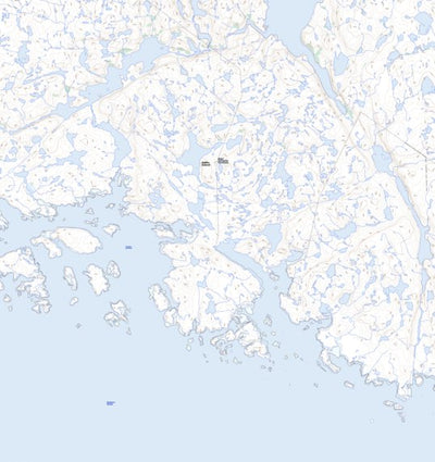 Natural Resources Canada Pritzler Harbour (025J03 Toporama) digital map