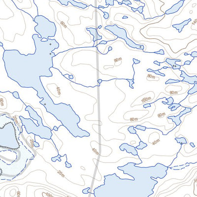 Natural Resources Canada Pritzler Harbour (025J03 Toporama) digital map