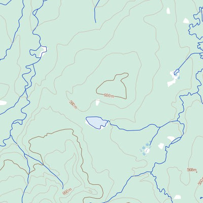 Natural Resources Canada Prongs Creek, YT (106E05 Toporama) digital map