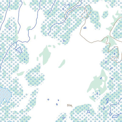 Natural Resources Canada Prost Creek, MB (054C10 Toporama) digital map