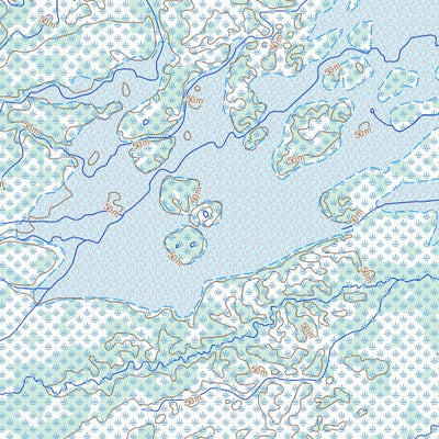 Natural Resources Canada Prost Creek, MB (054C10 Toporama) digital map