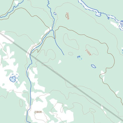 Natural Resources Canada Ptarmigan Mountain (115I09 Toporama) digital map