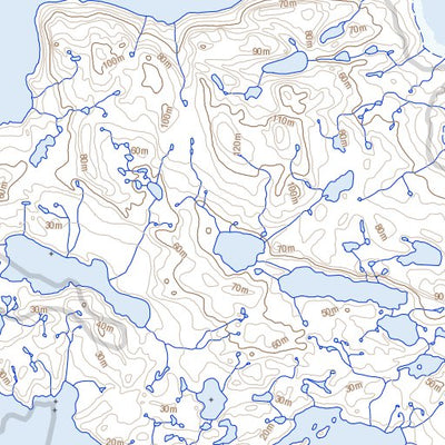 Natural Resources Canada Pudla Inlet (036C08 Toporama) digital map