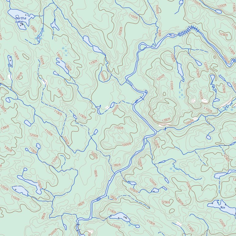 Pukaskwa River, ON (042C04 Toporama) Map by Natural Resources Canada ...