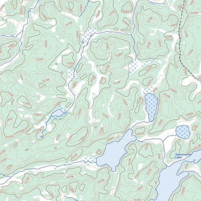 Natural Resources Canada Pukatawagan, MB (063N11 Toporama) digital map