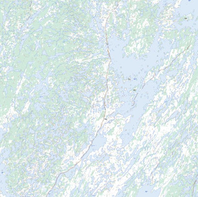 Natural Resources Canada Putahow Lake, MB (064N15 Toporama) digital map