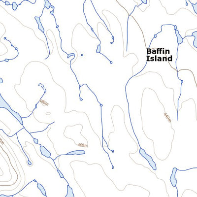 Natural Resources Canada Qasitujuak Lake, NU (025N13 Toporama) digital map