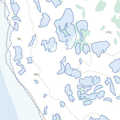 Natural Resources Canada Qilauttiqtuq Bay (045N04 Toporama) digital map